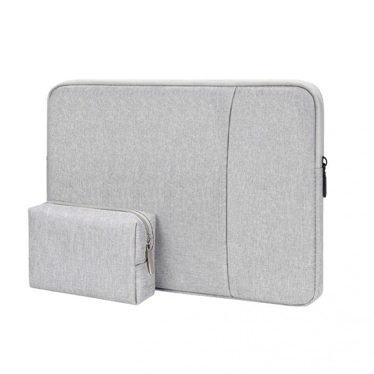 Mapa marca THD, protectie si transport laptop Apple Macbook Pro (M2) 13.3 inch si Apple Macbook Pro (M2) 14.2 inch, culoarea gri