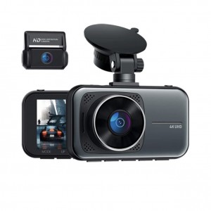 Camera auto ultracompacta THD OBDPEAK M8, rezolutie 4K, senzor Sony IMX415, Night Vision, modul camera spate 1080p, monitorizare 24 ore