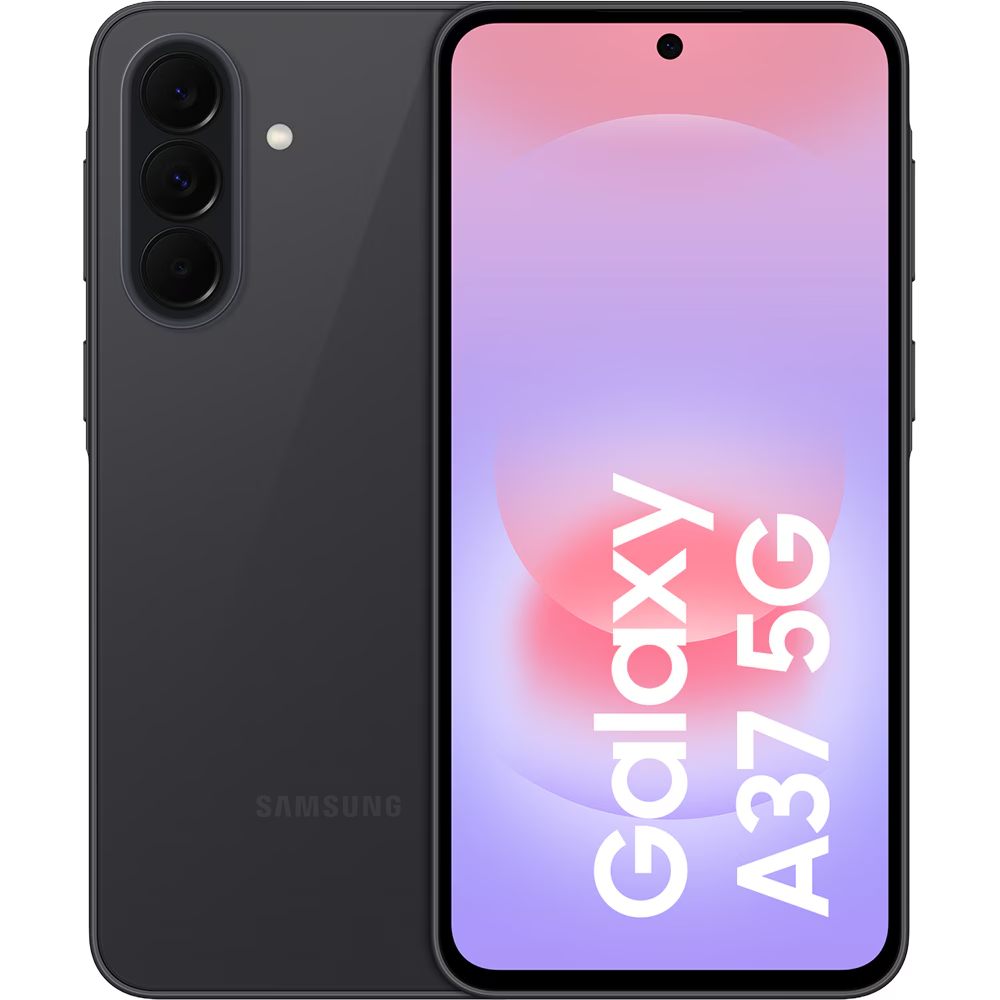 Telefon SAMSUNG Galaxy A37 5G, 128GB, 6GB RAM, Dual SIM, Awesome Chacoal
