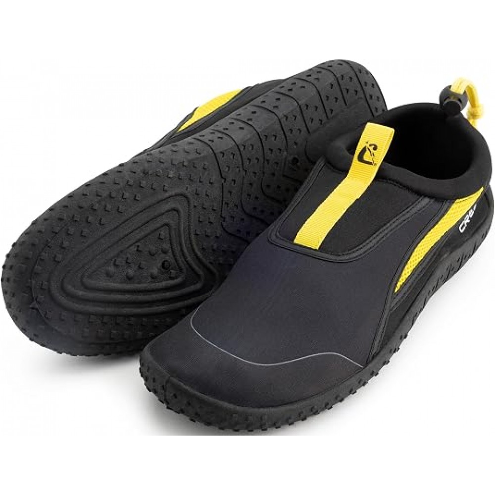 Pantofi de apa Cressi Coco, unisex, drenaj rapid, uscare rapida, talpa flexibila antiderapanta, inchidere elastica, clip pentru calcai, marimea EU 36-45
