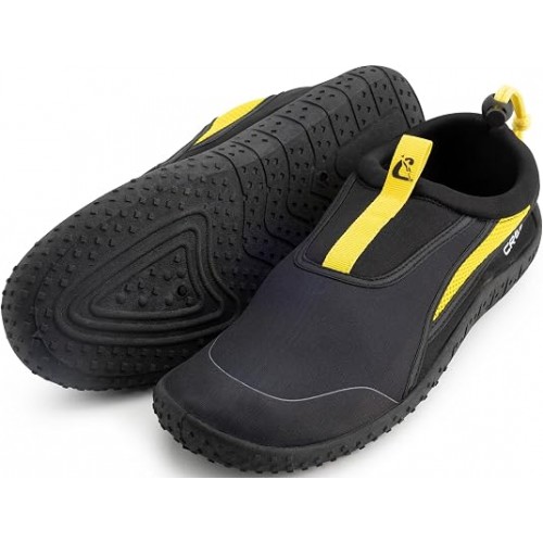 Pantofi de apa Cressi Coco, unisex, drenaj rapid, uscare rapida, talpa flexibila antiderapanta, inchidere elastica, clip pentru calcai, marimea EU 36-45