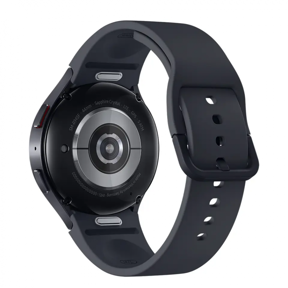 Curea din silicon 20 mm, marca THD, pentru Galaxy Watch6/Classic, Galaxy Watch5/Pro, culoarea neagra