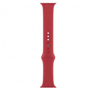Curea silicon marca THD pentru Apple Watch 41 mm seria 7  si seria 8, marimea S/M, culoarea rosu
