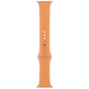 Curea silicon marca THD pentru Apple Watch 41 mm seria 7 si seria 8, marimea S/M, vivid orange