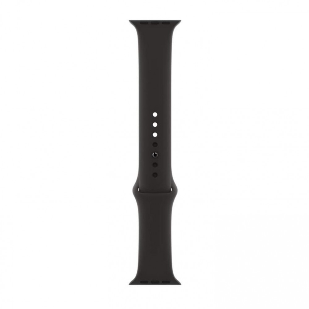 Curea silicon marca THD pentru Apple Watch 45 mm seria 7 si seria 8, marimea M/L, culoarea neagra