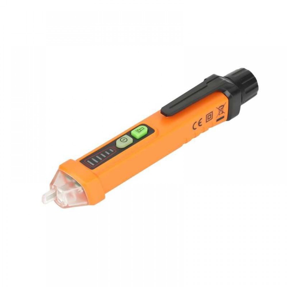 Creion detector de tensiune marca Peakmeter PM8908C, fara contact, interval masurare 12-1000V