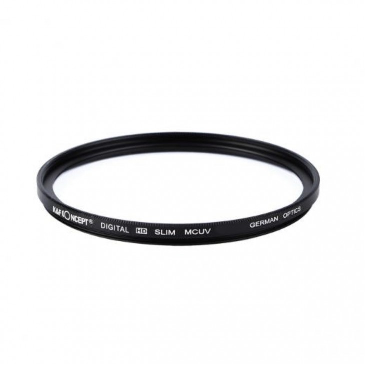 Filtru anti-reflex MC UV, Kent Faith KF01.1427, 72 mm, ultrasubtire, rezistent la apa, strat albastru