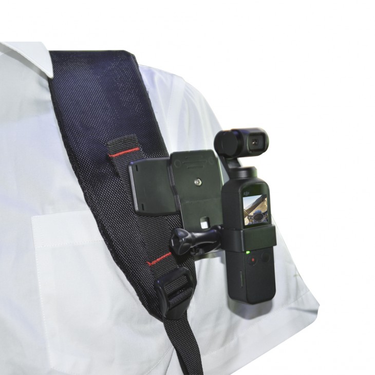 Clips marca THD pentru montarea la rucsac, centura a camerei DJI Osmo Pocket 2, DJI Osmo Action sau GoPro Hero