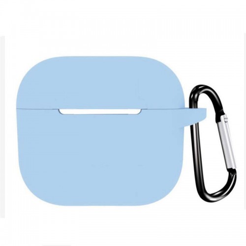 Husa din silicon marca THD pentru castile wireless Apple Airpods 3, culoarea albastru sierra