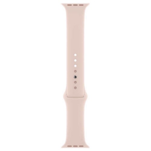Curea silicon marca THD pentru Apple Watch 41 mm seria 7 si seria 8, marimea S/M, roz pink sand