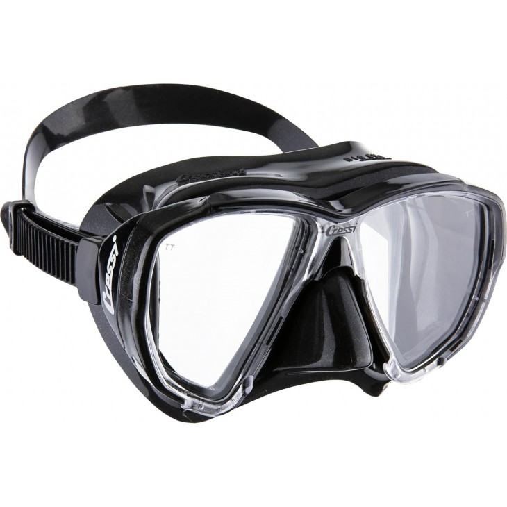 Masca snorkeling Cressi Big Eyes Seal Dry, adulti, lentile panoramice, silicon, snorkel dry, livrare 7-9 zile