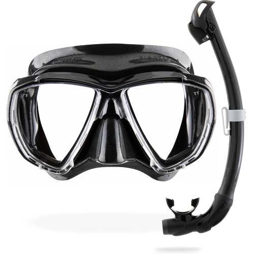 Masca snorkeling Cressi Big Eyes Seal Dry, adulti, lentile panoramice, silicon, snorkel dry, livrare 7-9 zile Masca snorkeling Cressi Big Eyes Seal Dry, adulti, lentile panoramice, silicon, snorkel dry, livrare 7-9 zile