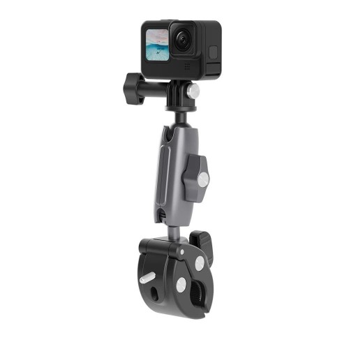 Cleste Telesin pentru montarea camerelor video sport GoPro Hero, DJI Action pe ghidon bicicleta Cleste Telesin pentru montarea camerelor video sport GoPro Hero, DJI Action pe ghidon bicicleta