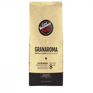 Cafea boabe, Vergnano Gran Aroma, punga 1kg