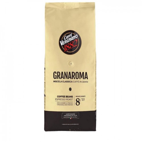 Cafea boabe, Vergnano Gran Aroma, punga 1kg